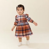 Baby Girls Mae Dress Set - Hayride Plaid