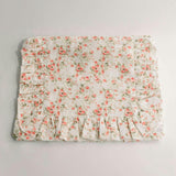 Briar Rose Timeless Floral Ruffle Zipper Pouch