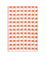 Blanket CUBICS Pink / Carrot Print 4.25 x 6.5ft