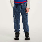 Kids Knit Jogger W/ Cargo Pockets