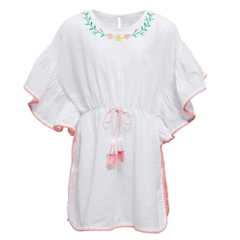 White Spring Fling Cover Up