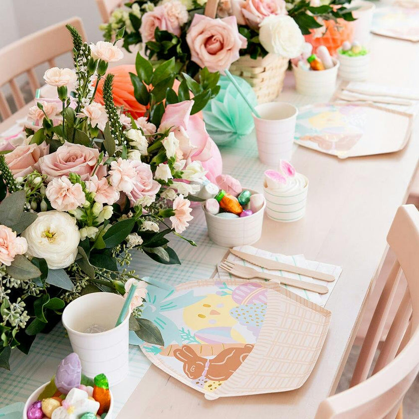 Easter Goody Basket Large Plates