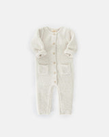 Long Sleeve Jumpsuit - Fuzzy