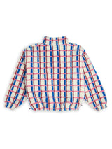 adult merino wool kangaroo jacket - pink & cobalt