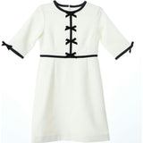Anais bow dress (blush pink)
