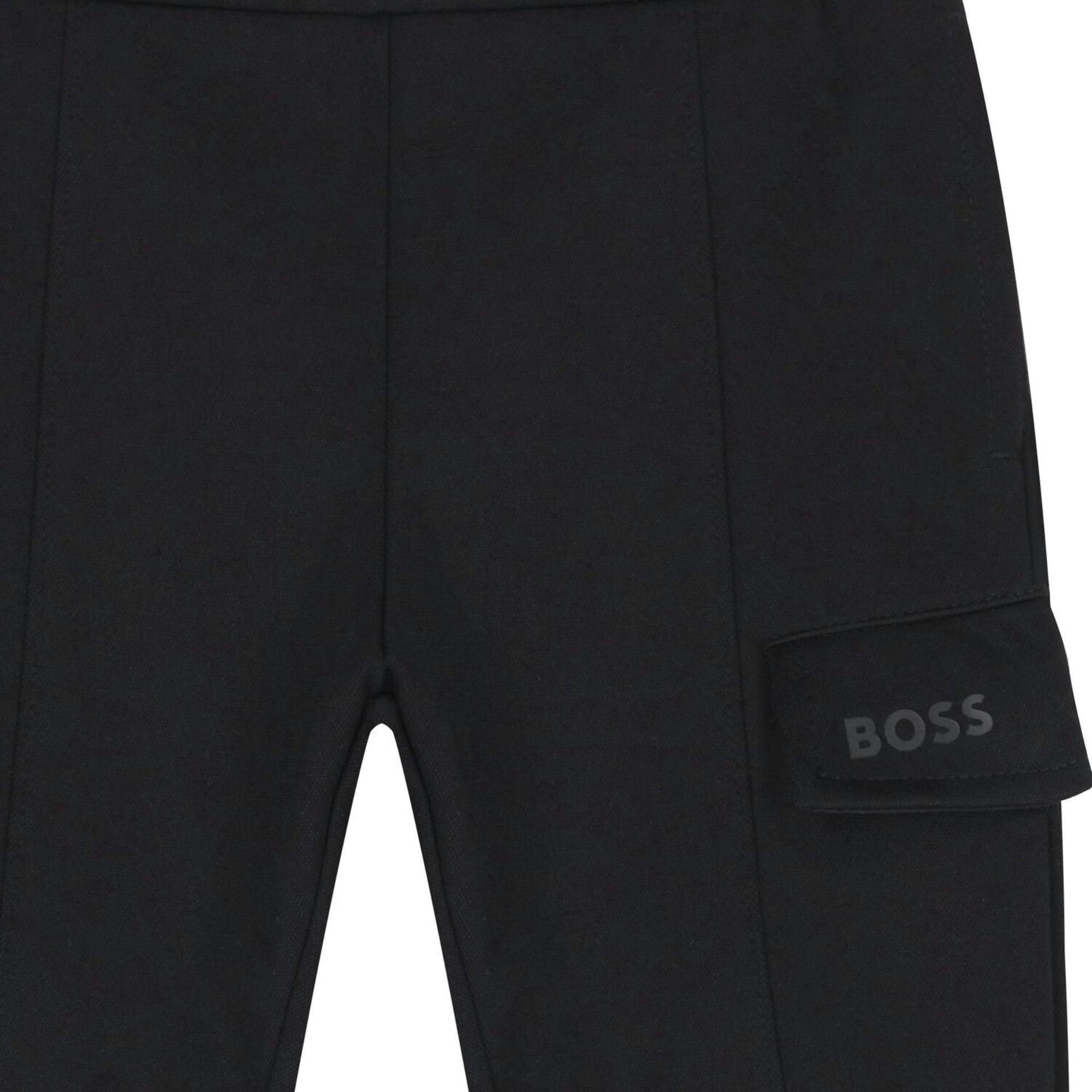 Boys Black Trousers
