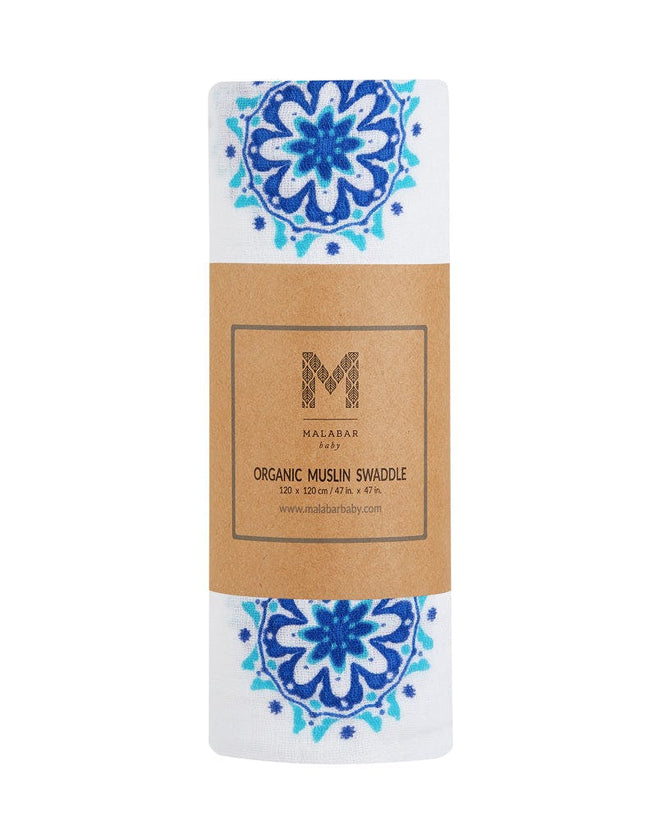 Organic Cotton Muslin Swaddle