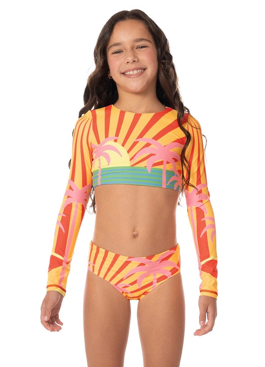 Maaji Jungle Sway Brissa Girls Rashguard Set