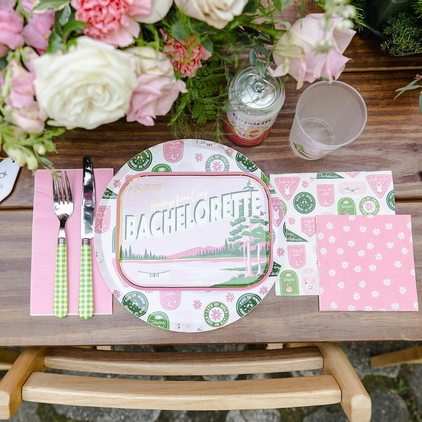 Camp Bachelorette Daisy Cocktail Napkins