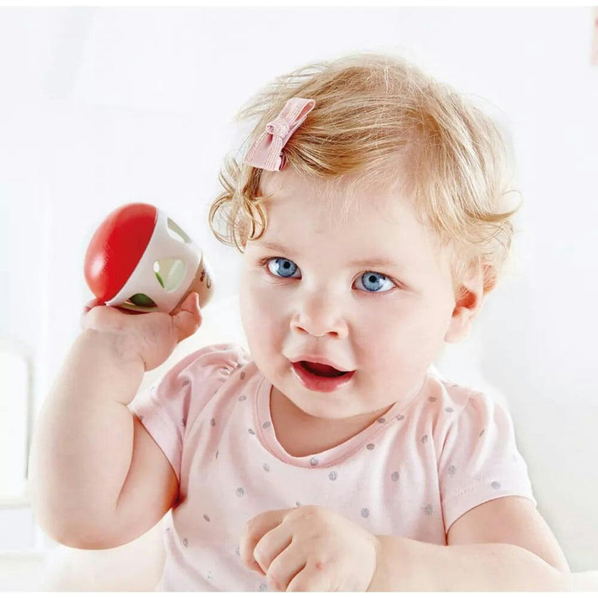Hape: Bell Rattle&nbsp;- Red-White-Green
