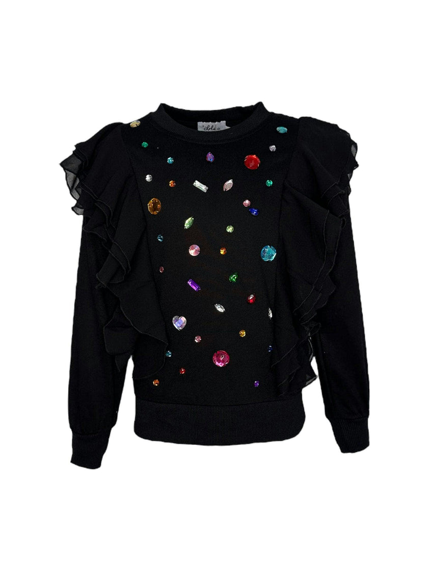 Ruffle Rainbow Gem Shirt