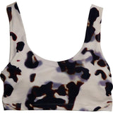 Women's Blonde Tortoise Sports Bra