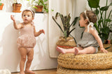 Baby Textured Floral Romper
