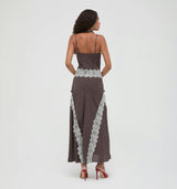 The Francesca Dress - Duke Dot Chocolate
