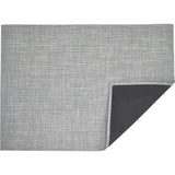 Basketweave Floor Mat, Grey