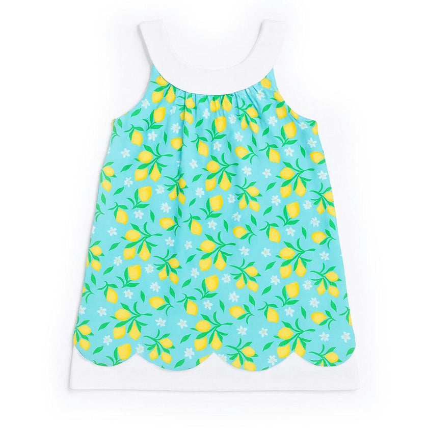 Lemon Print Dress