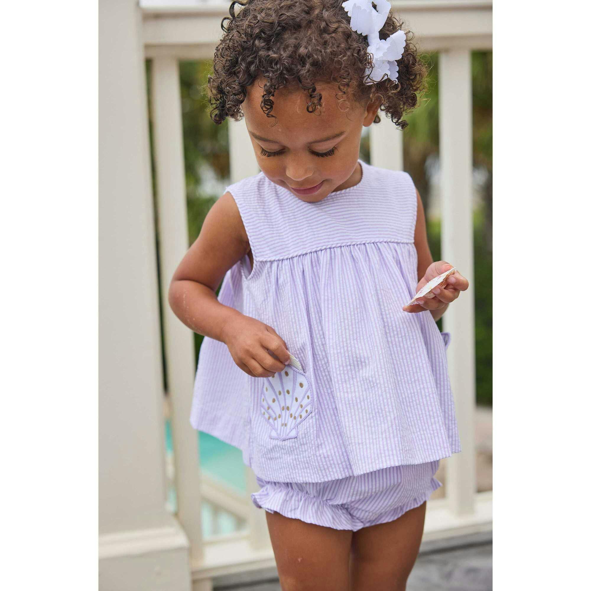 Applique Pocket Diaper Set - Sea Shells