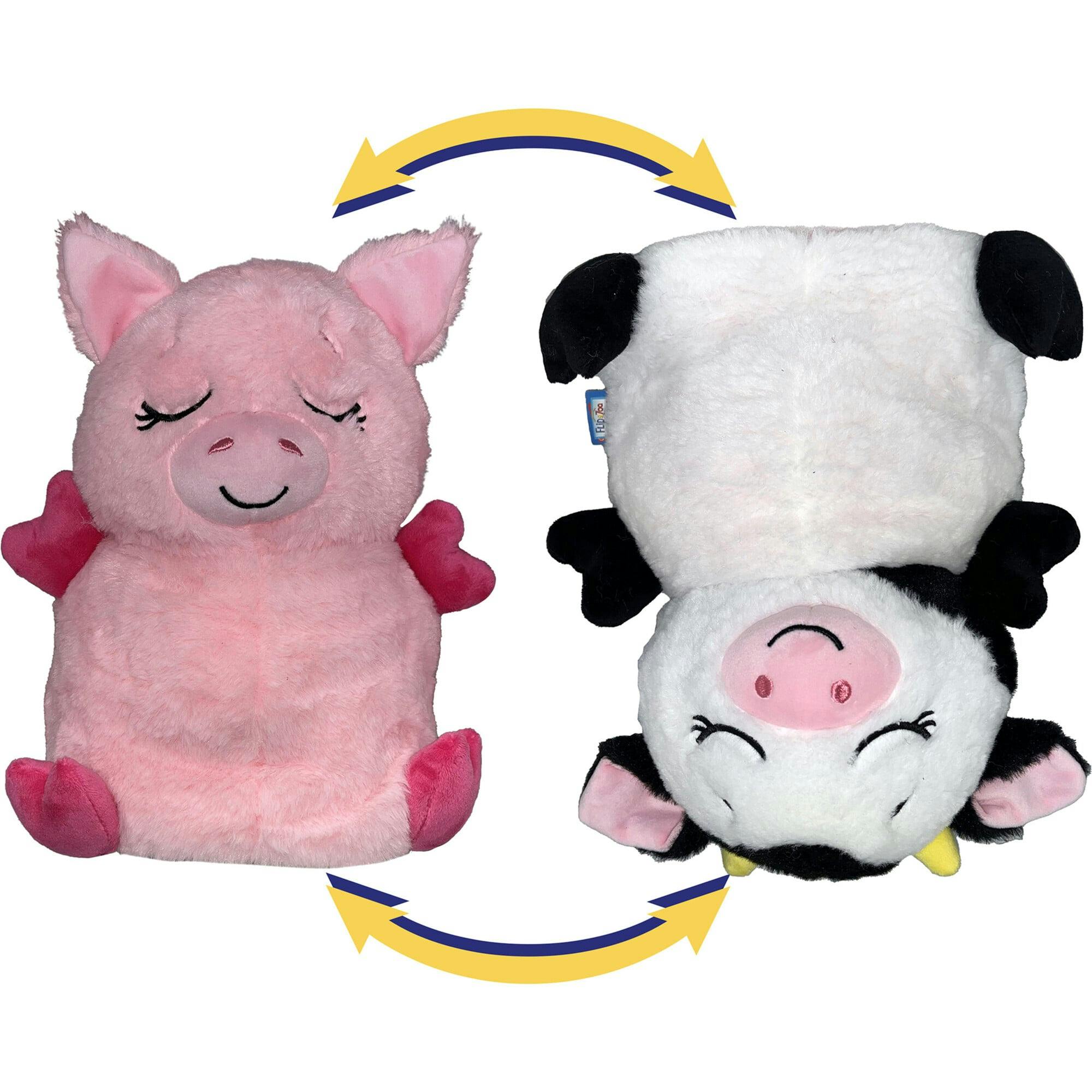 FlipaZoo: Upside Down Inside Out - to - 2-In-1 Animal Plush