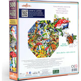 Piece&Love: Poisonous Mushrooms - 500 pc Octagonal Puzzle