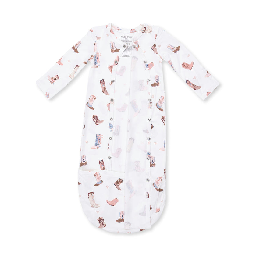 Buckarette Boots - Bundle Gown and Knot Headband