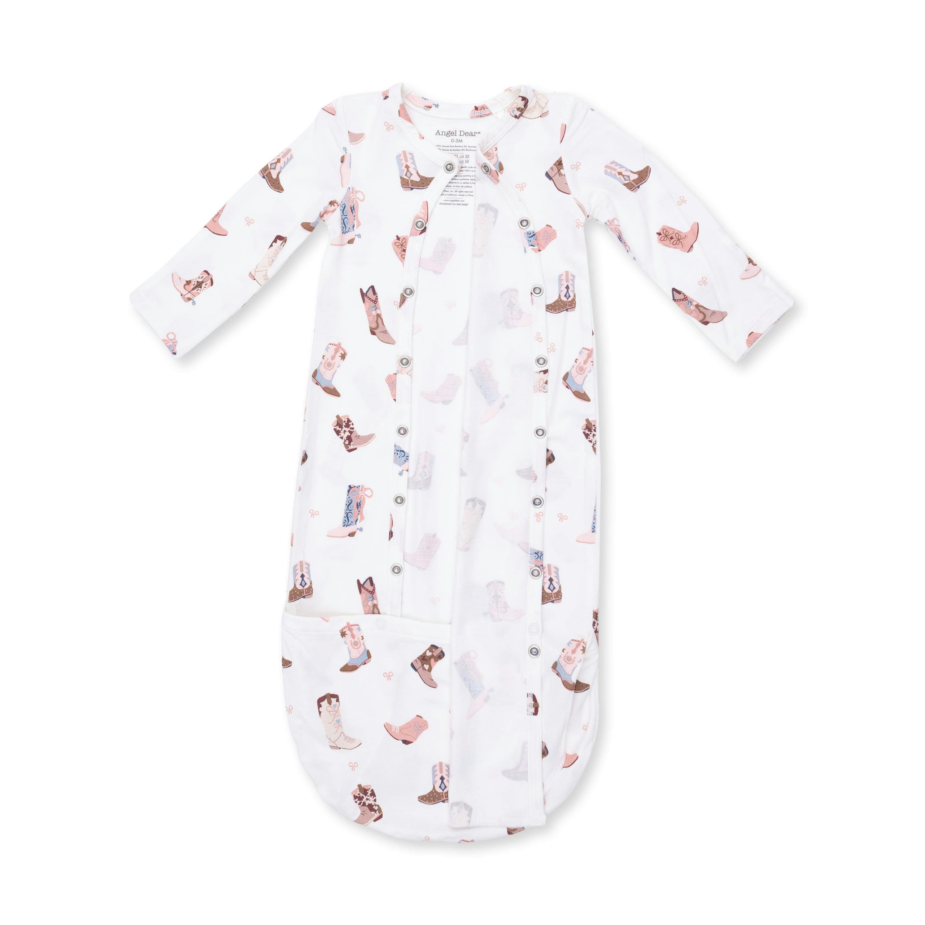 Buckarette Boots - Bundle Gown and Knot Headband