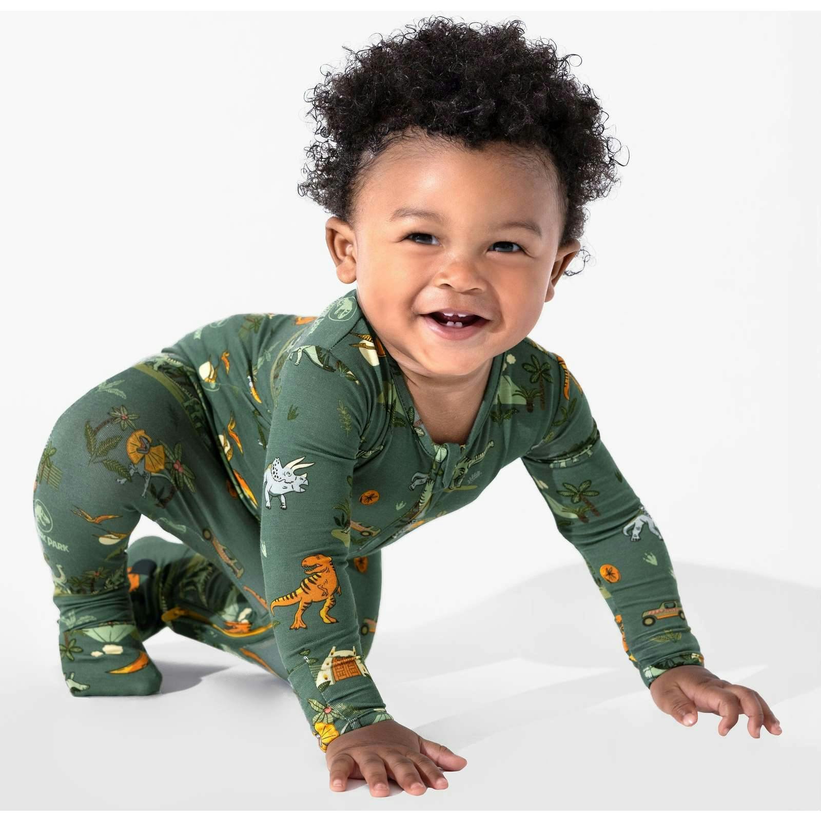 Jurassic Park: Safari Bamboo Convertible Footie