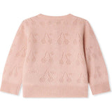 BONPOINT Gwenoli Cashmere Cardigan - Pink Rose