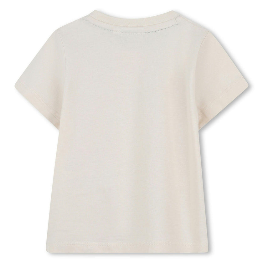 Sand Short Sleeve Logo T-Shirt