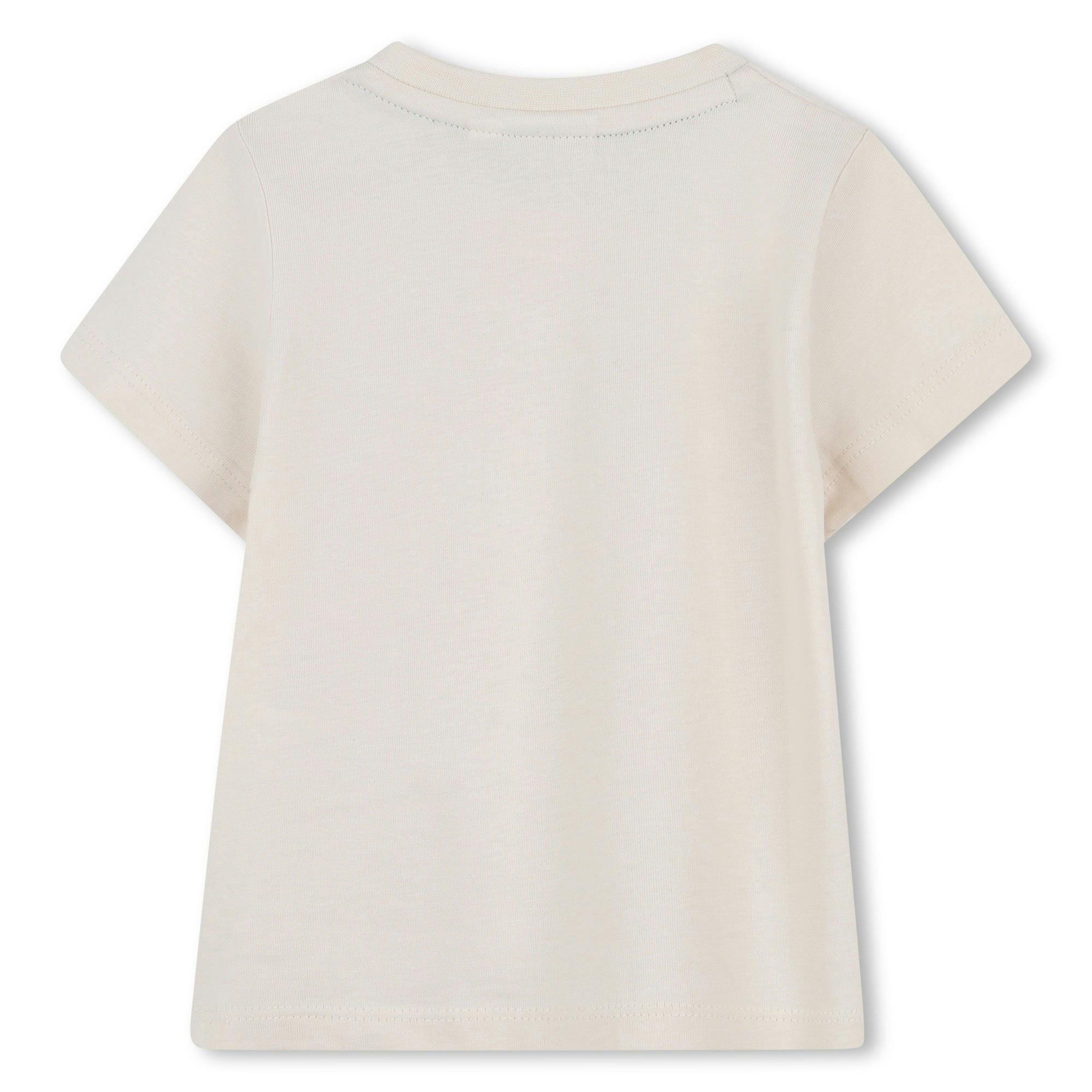 Sand Short Sleeve Logo T-Shirt