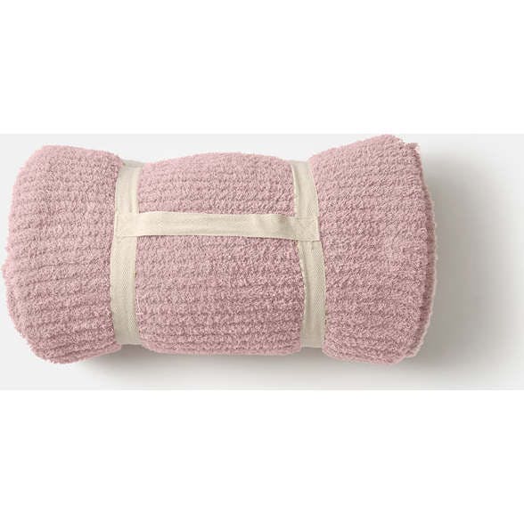 Fuzzy Cushy Ribbed Blanket