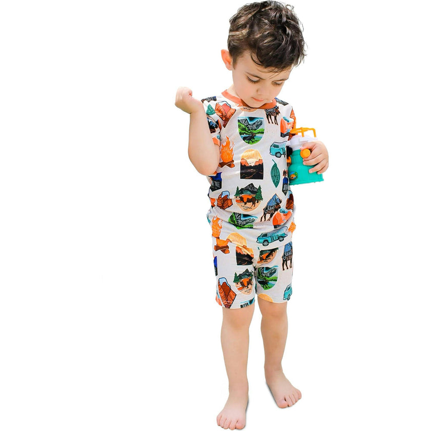 Tiny Traveler 2 Piece Shorts Set