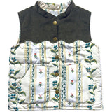Scallop Vest in French Stripe