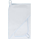 White Bubble Hooded Baby Towel