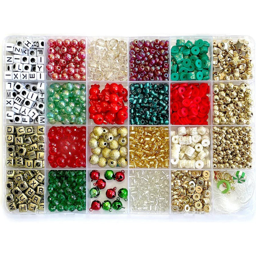 Big Christmas Bead Box