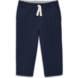 Baby lined stretch chino drawstring pant