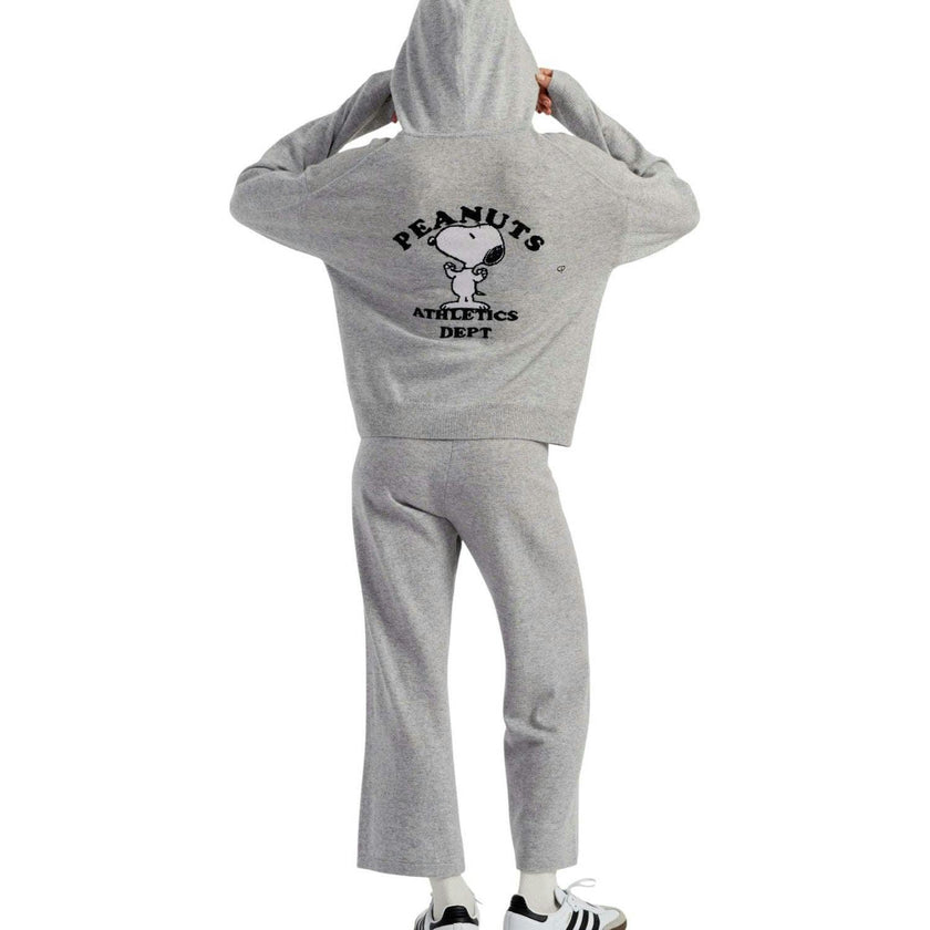 Wool-Cashmere Peanuts Athletics Dpt Hoodie