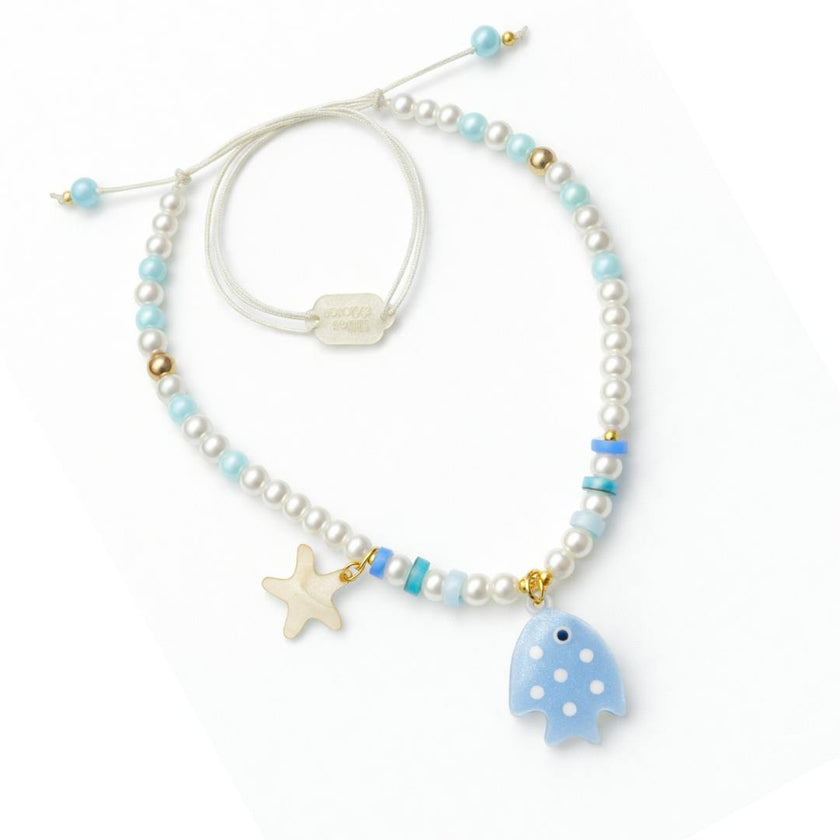 Fish Blue Necklace
