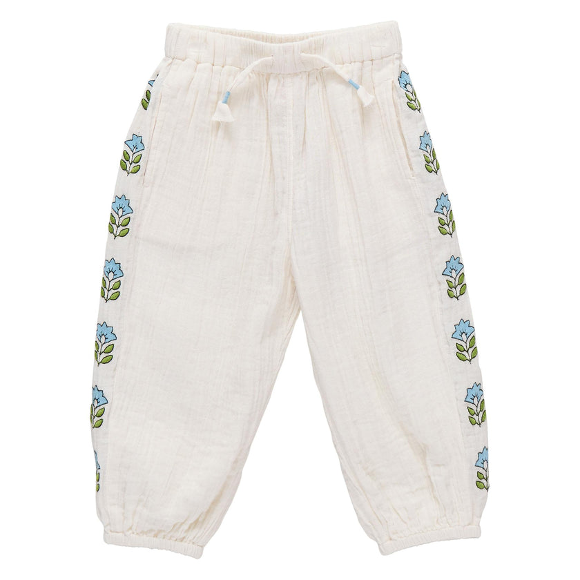 Girls Kiran Pant - Antique White