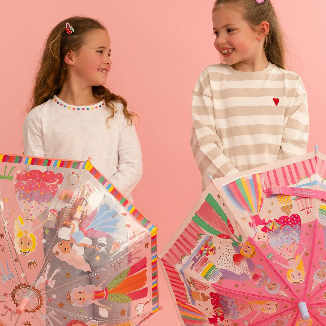 Princess Transparent Colour Changing Umbrella