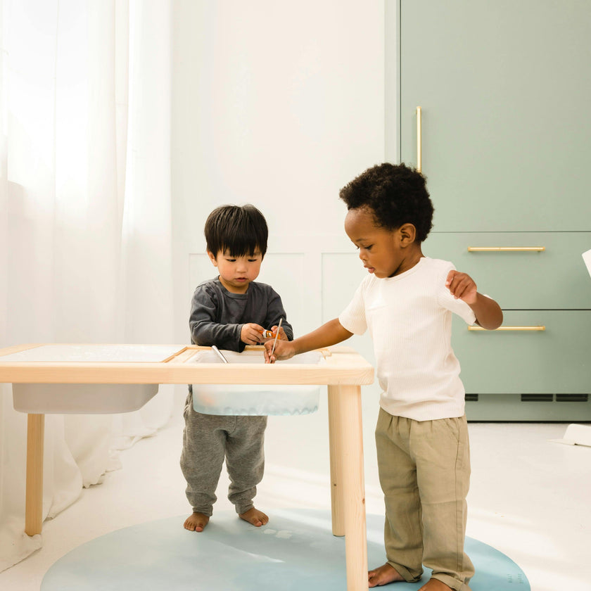 Catch All Mat for Mealtime & Playtime Mess