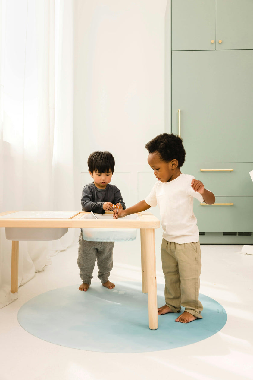 Catch All Mat for Mealtime & Playtime Mess