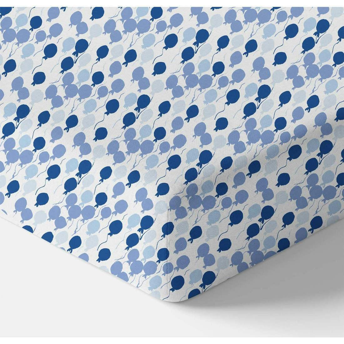 Organic Print Fitted Crib Sheet