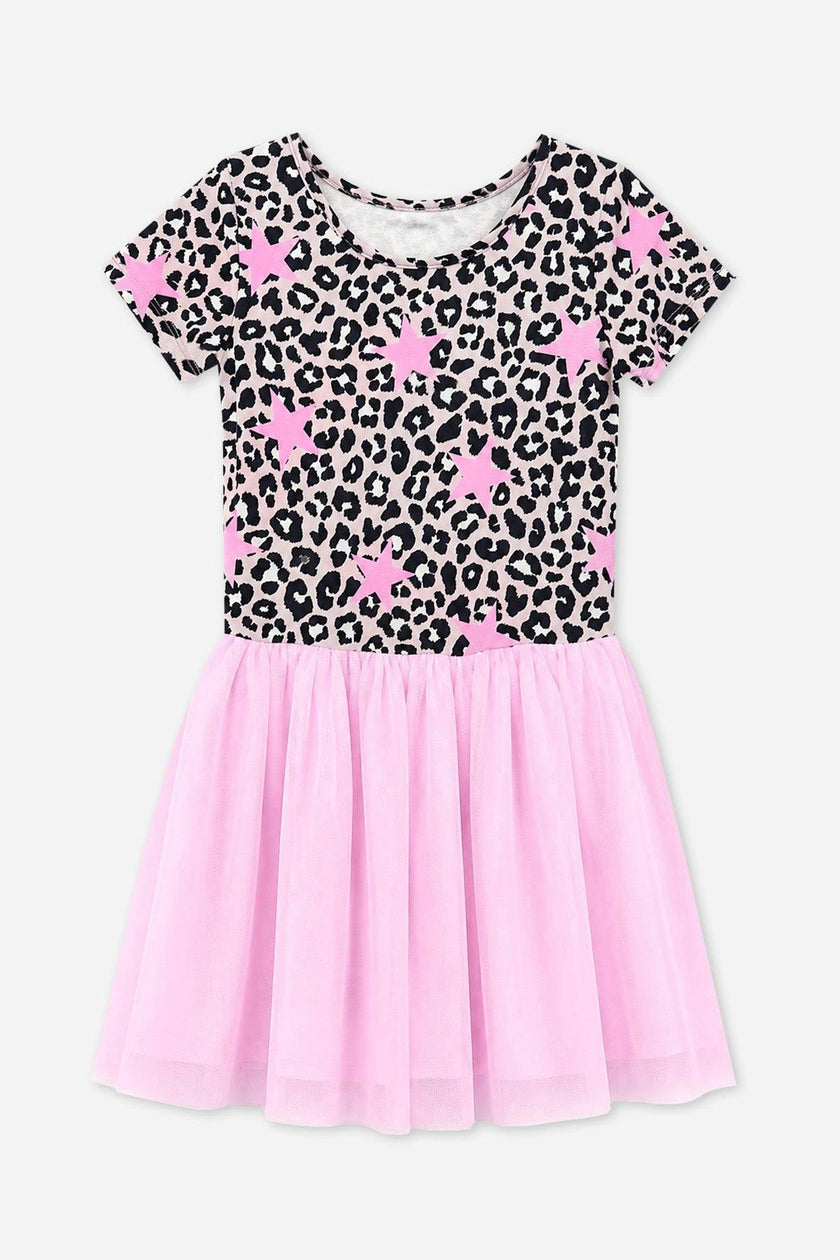 Simply Soft Short Sleeve Be Happy Tulle Dress