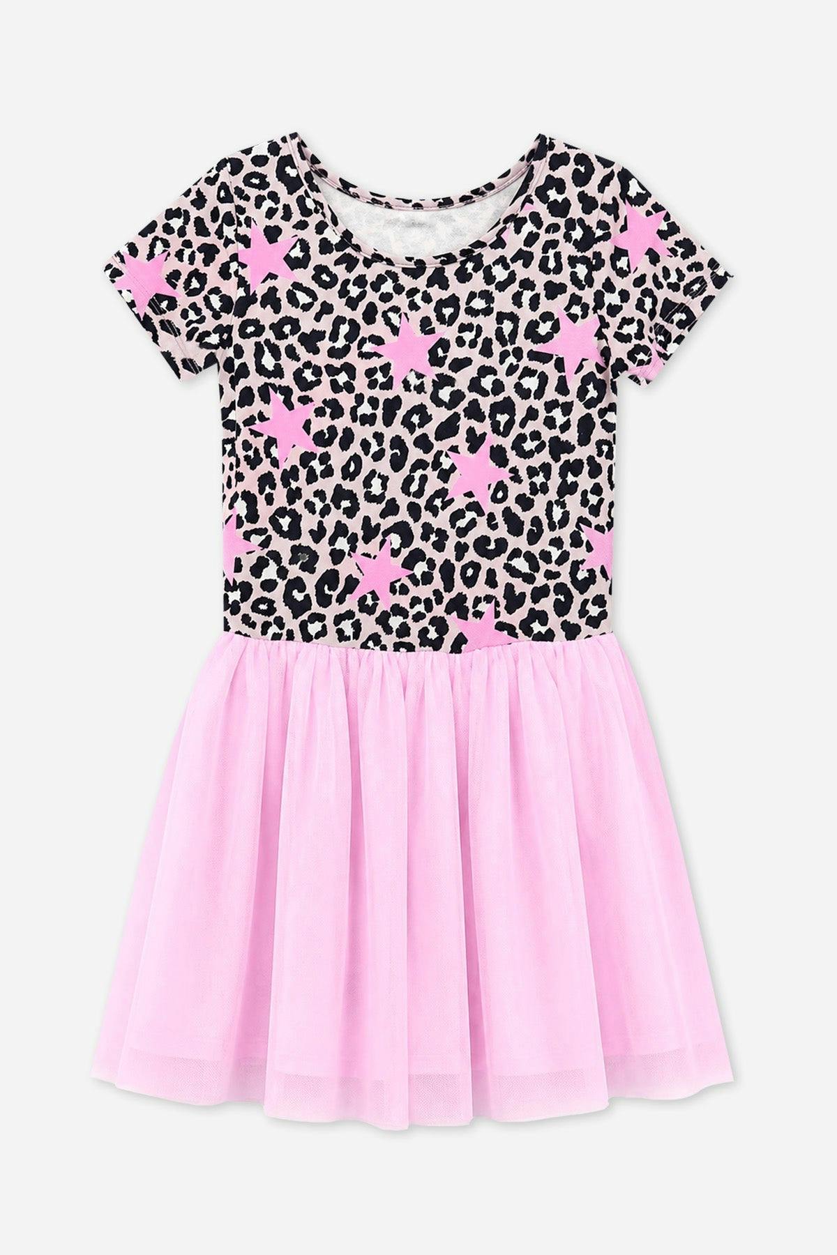 Simply Soft Short Sleeve Be Happy Tulle Dress