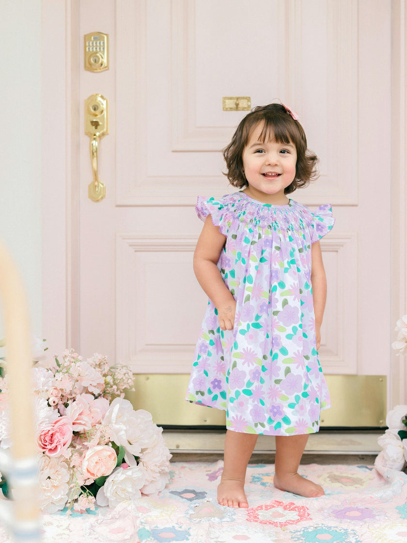 Emmie Smocked Dress (FINAL SALE)