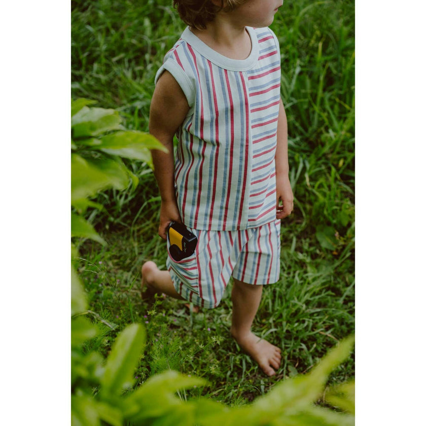 Stripe Mix Tank Top