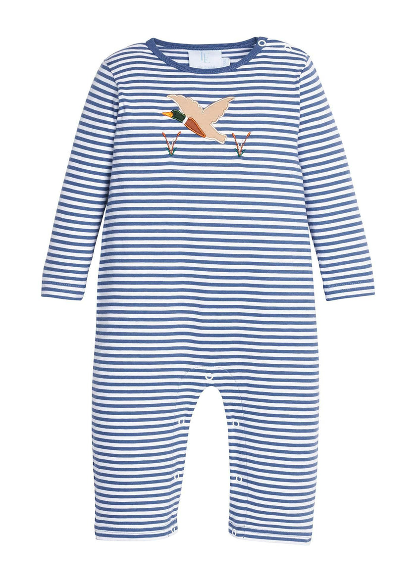 Applique Romper - Flying Mallard