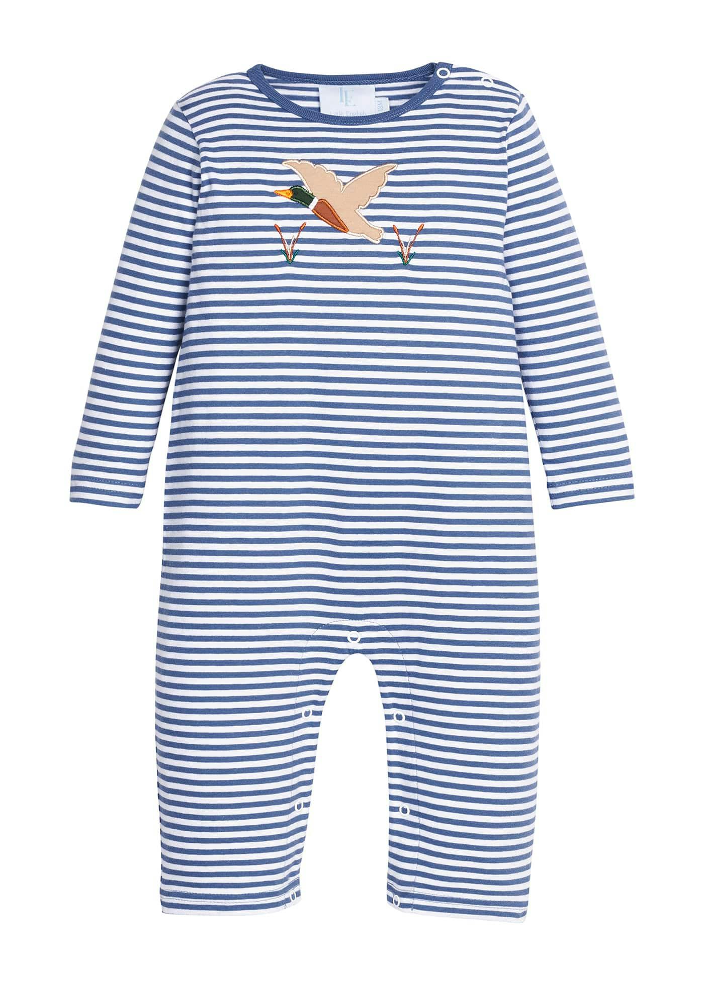 Applique Romper - Flying Mallard