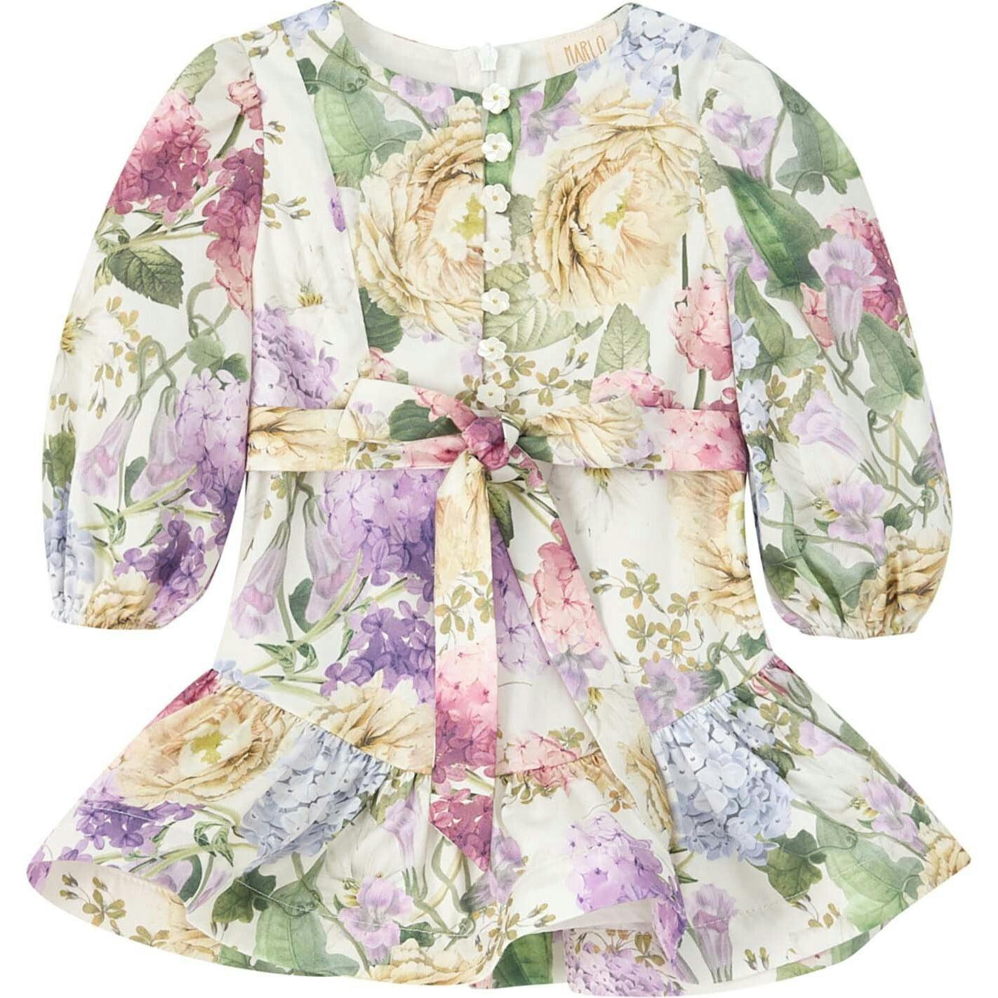 Seraphina Sleeve Cotton Mini Dress (Baby)