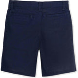 Linen Blend Short, Blue